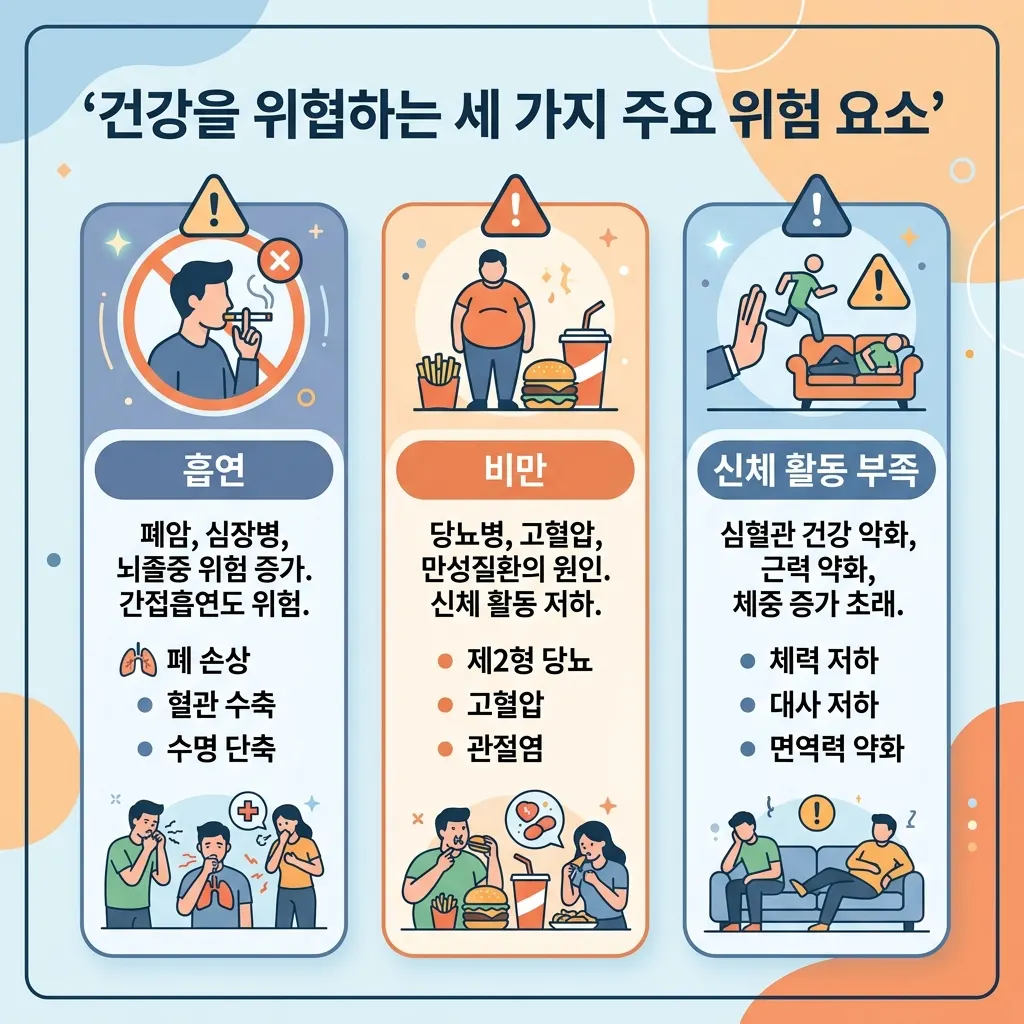 AI 반도체 관련주의 주요 리스크 세 가지를 정리한 이미지