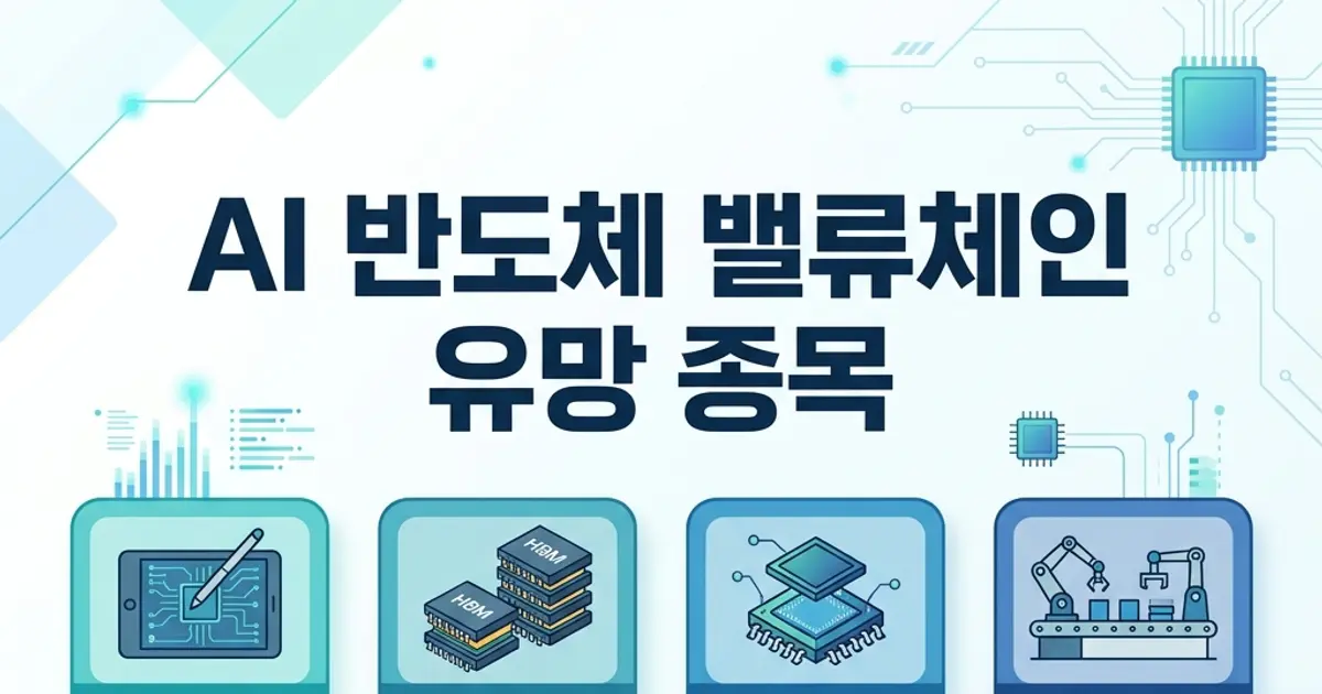 AI 반도체 관련주 총정리, 국내 수혜주는?