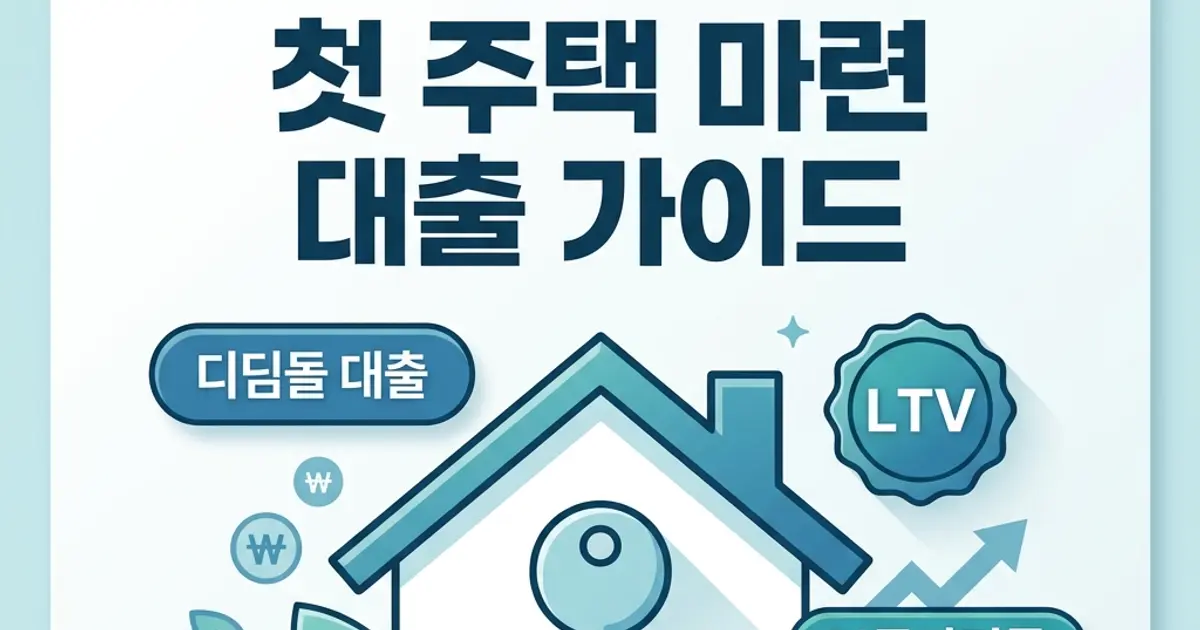 생애최초 주택구입 대출 조건 총정리