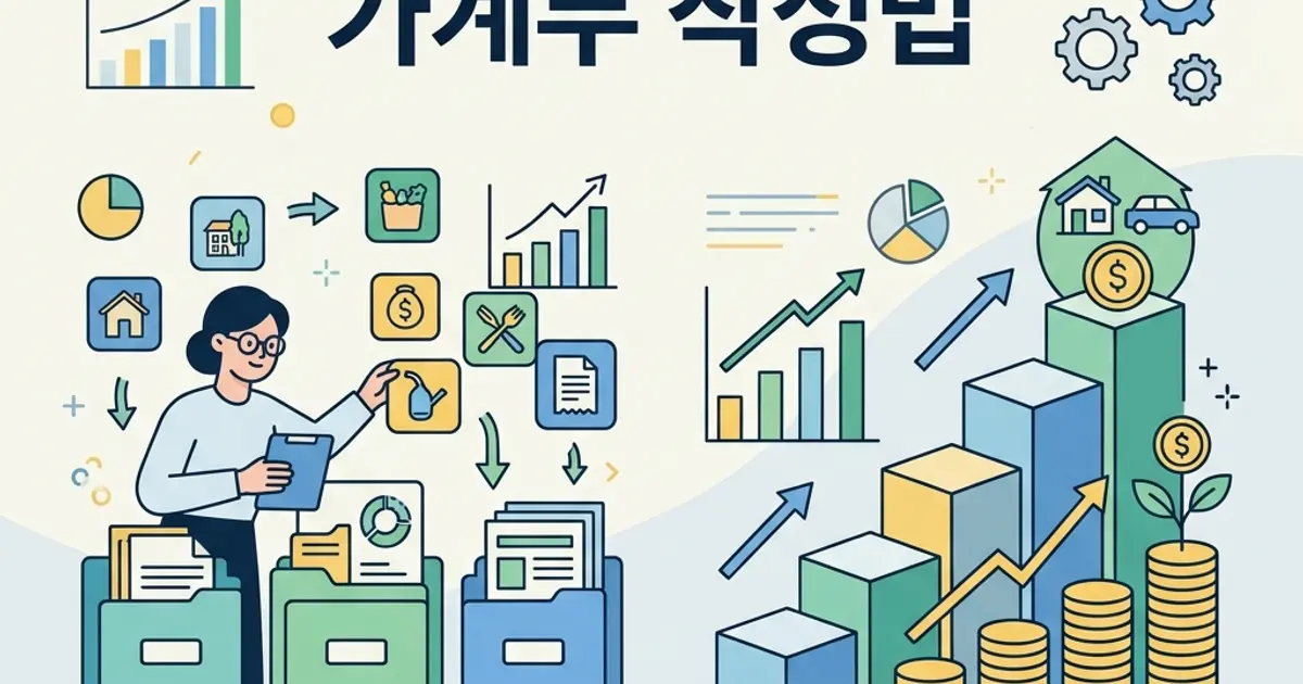 가계부 작성법, 돈 모이는 소비 습관 만들기