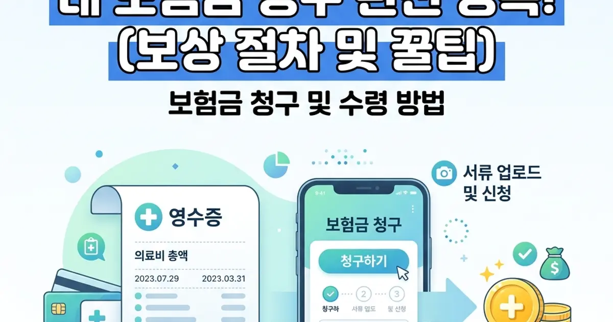 실손보험 청구 방법, 서류부터 앱까지 한눈에