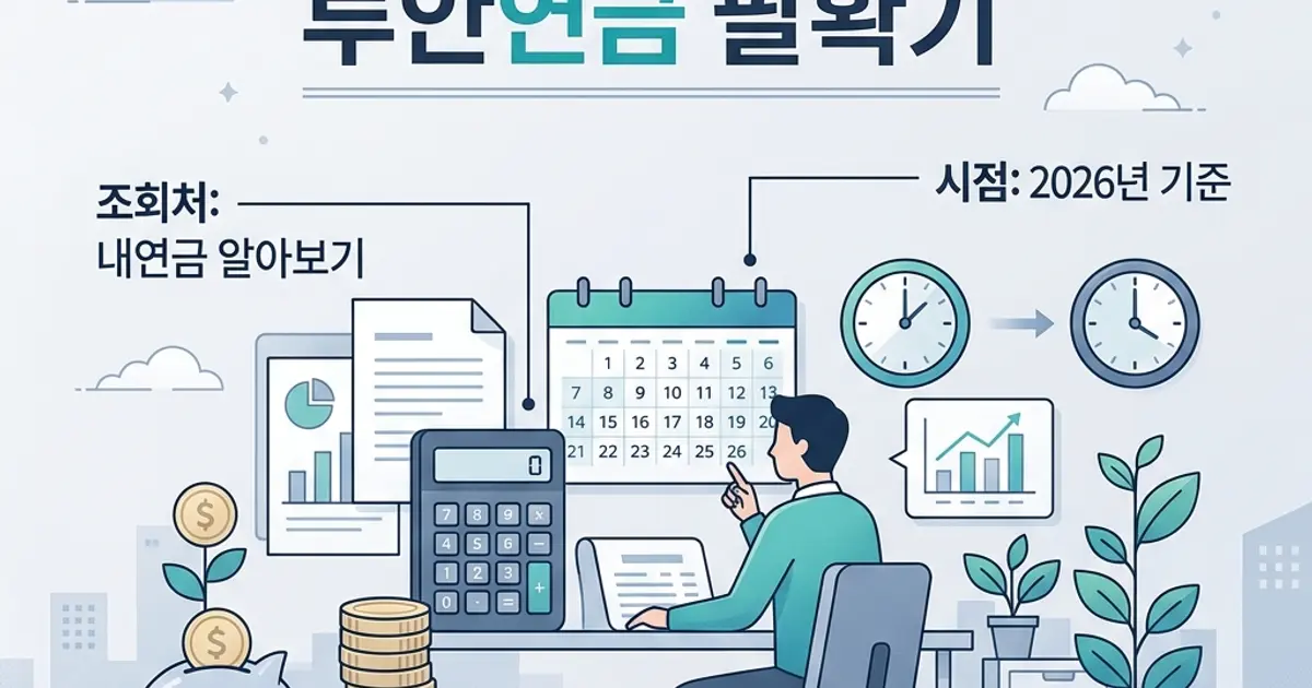 국민연금 예상 수령액 조회 방법과 계산법