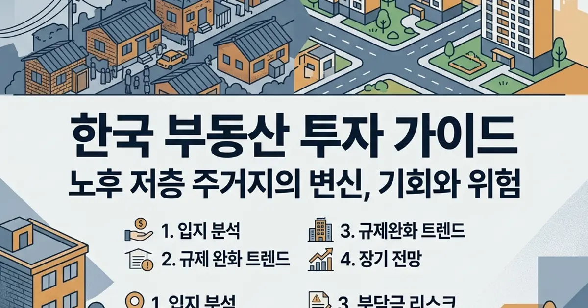 재개발 투자, 사기 전 꼭 볼 체크포인트